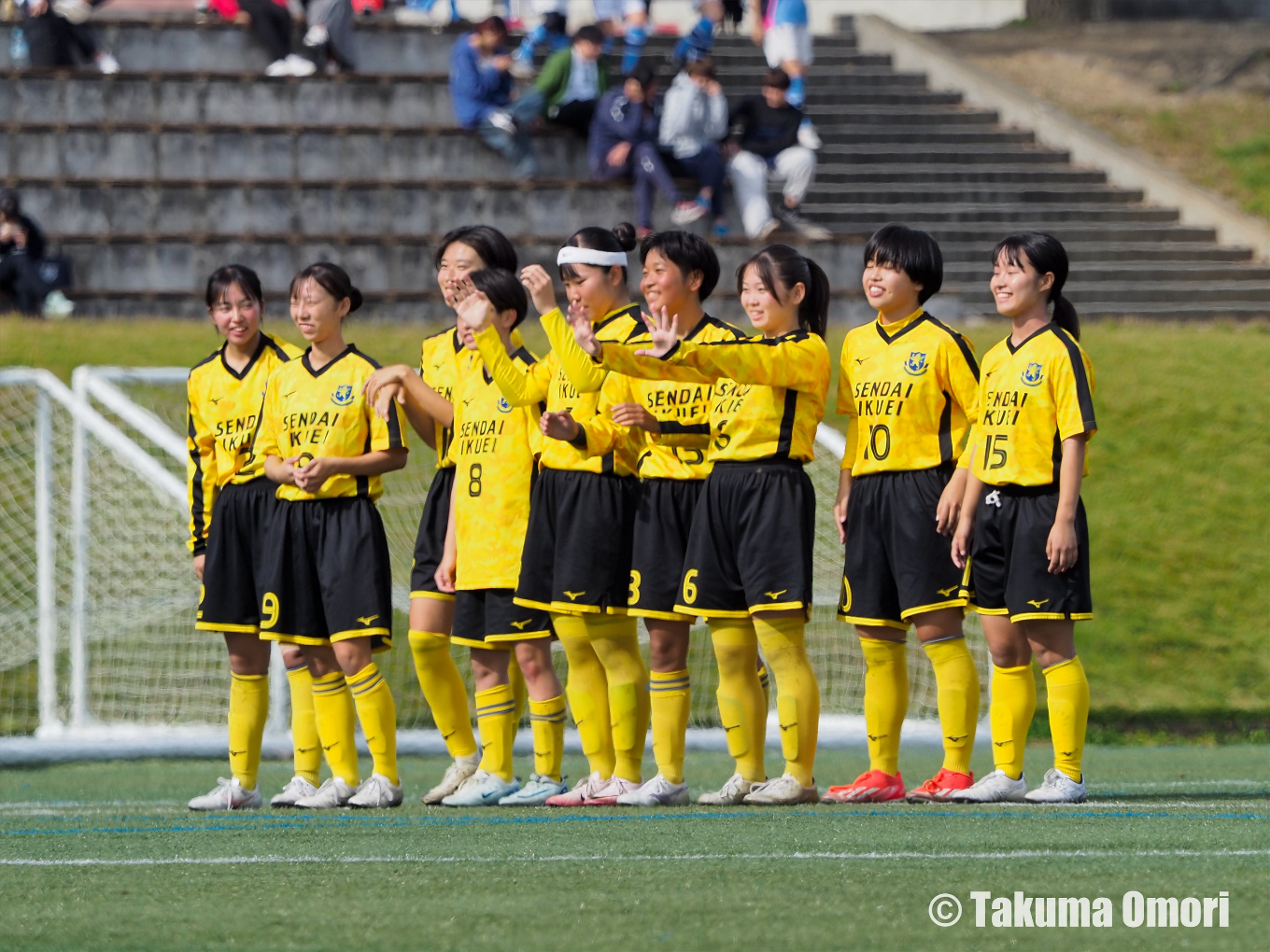 撮影日：2024年11月1日
全日本高校女子サッカー選手権宮城県大会1回戦