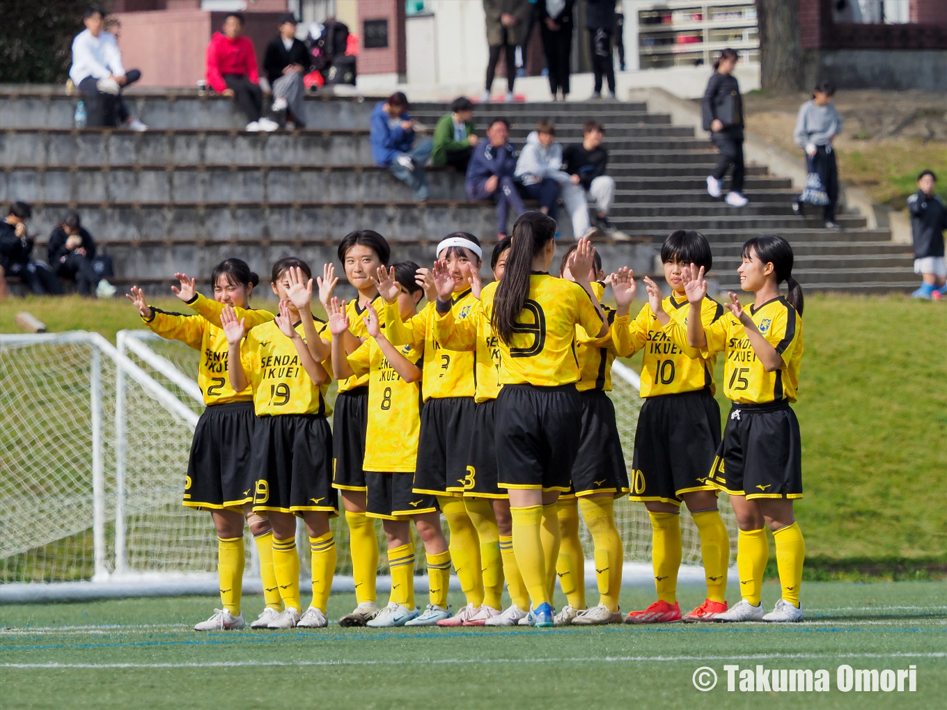撮影日：2024年11月1日
全日本高校女子サッカー選手権宮城県大会1回戦