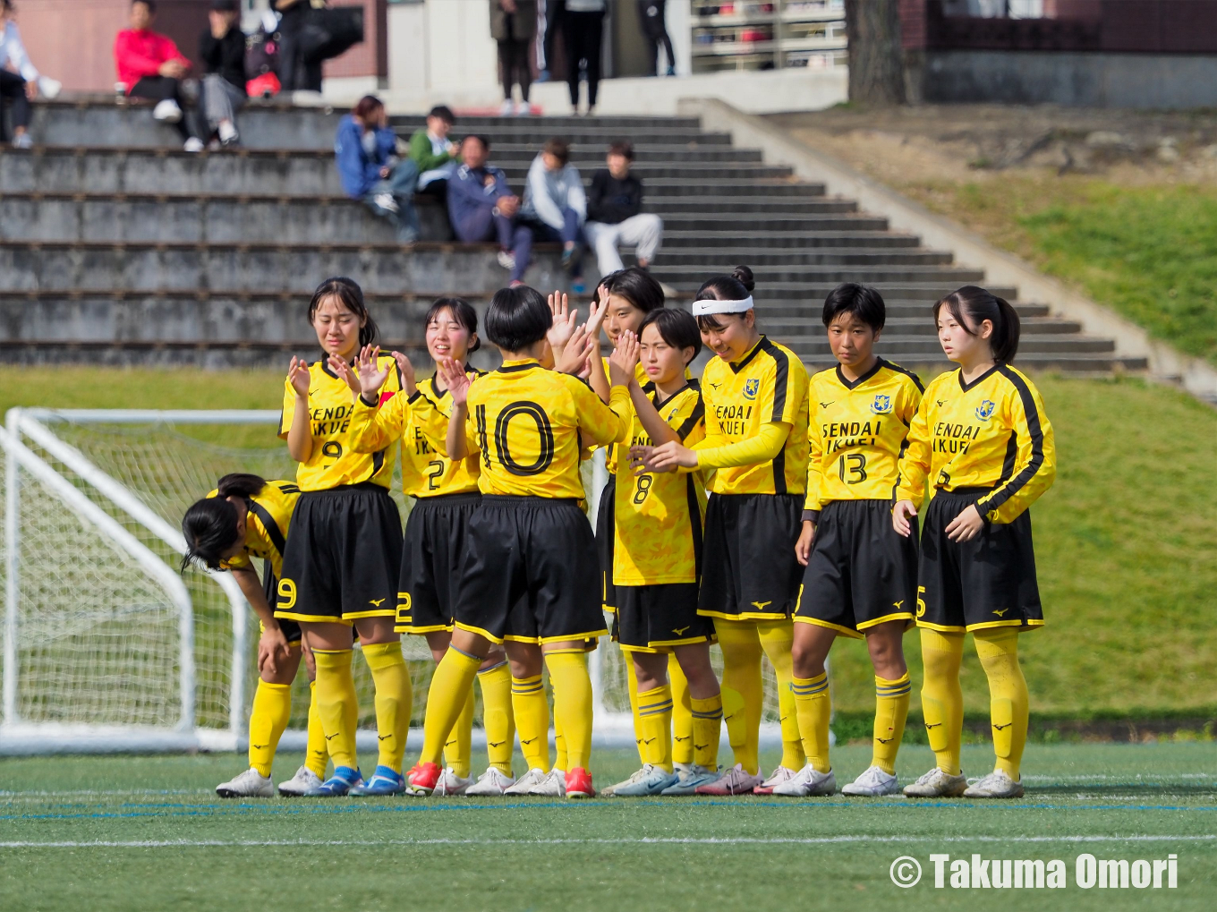 撮影日：2024年11月1日
全日本高校女子サッカー選手権宮城県大会1回戦