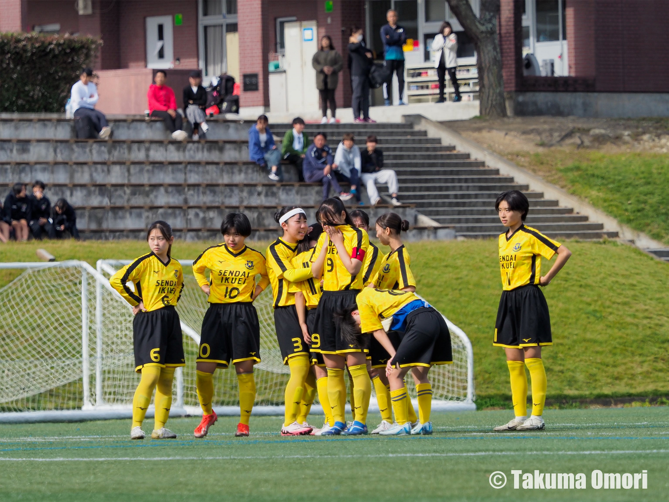 撮影日：2024年11月1日
全日本高校女子サッカー選手権宮城県大会1回戦