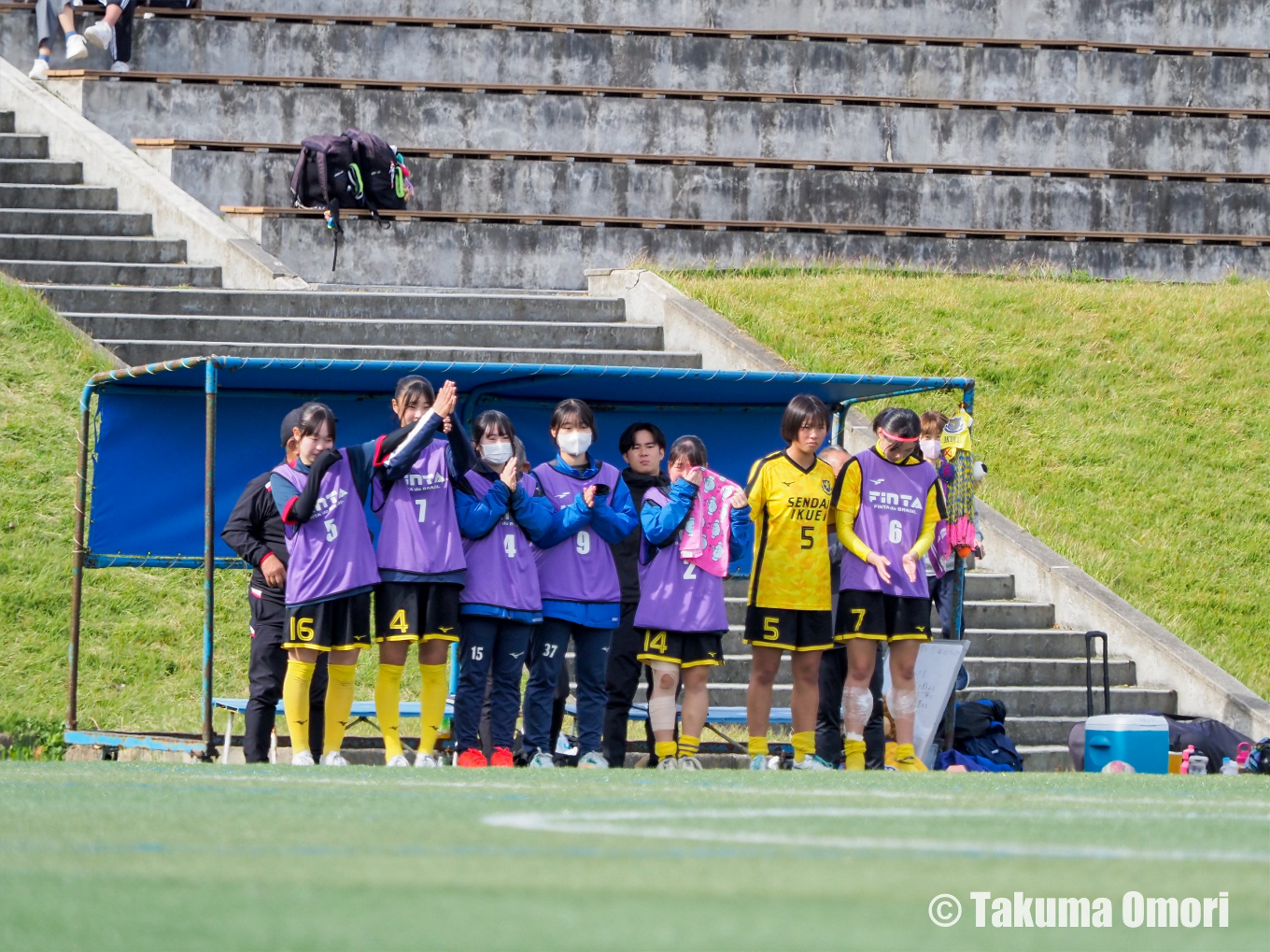 撮影日：2024年11月1日
全日本高校女子サッカー選手権宮城県大会1回戦