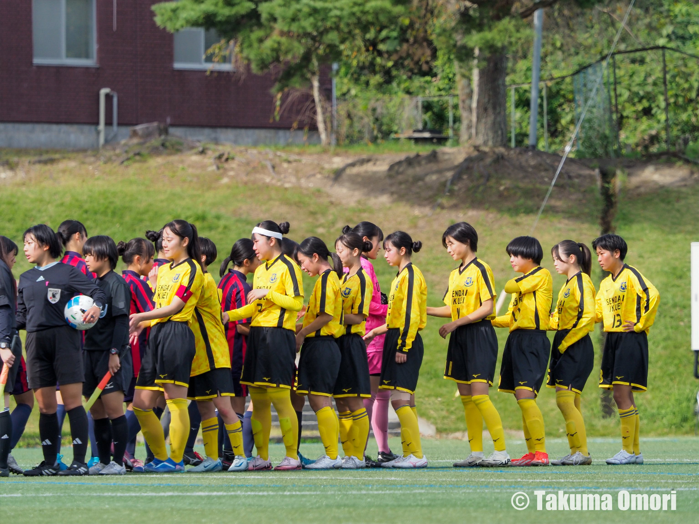 撮影日：2024年11月1日
全日本高校女子サッカー選手権宮城県大会1回戦