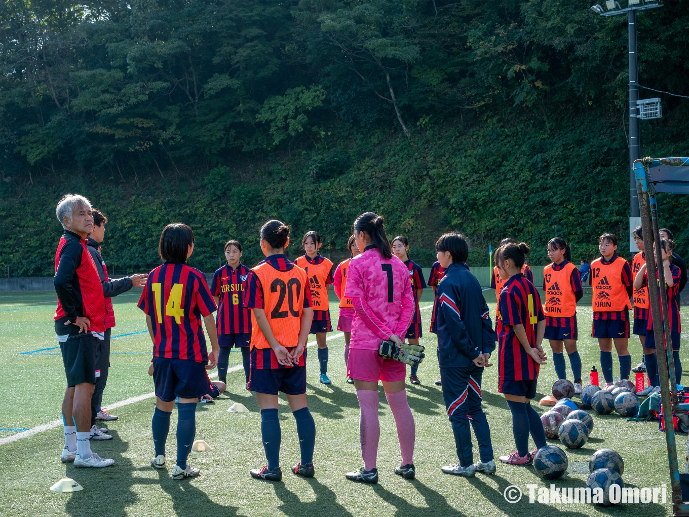 撮影日：2024年11月1日
全日本高校女子サッカー選手権宮城県大会1回戦