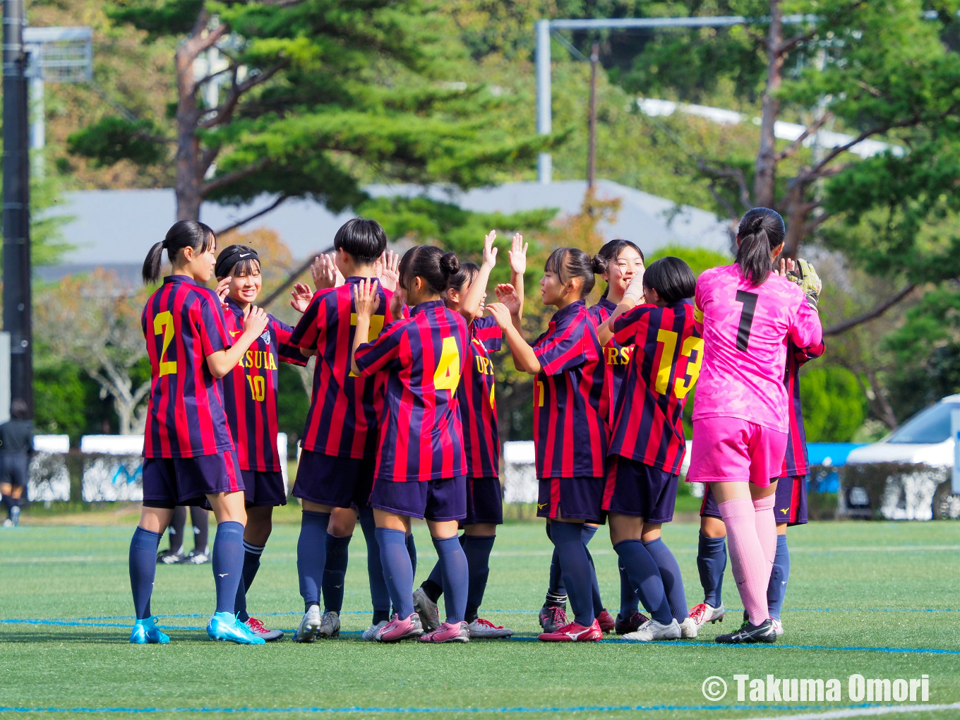 撮影日：2024年11月1日
全日本高校女子サッカー選手権宮城県大会1回戦