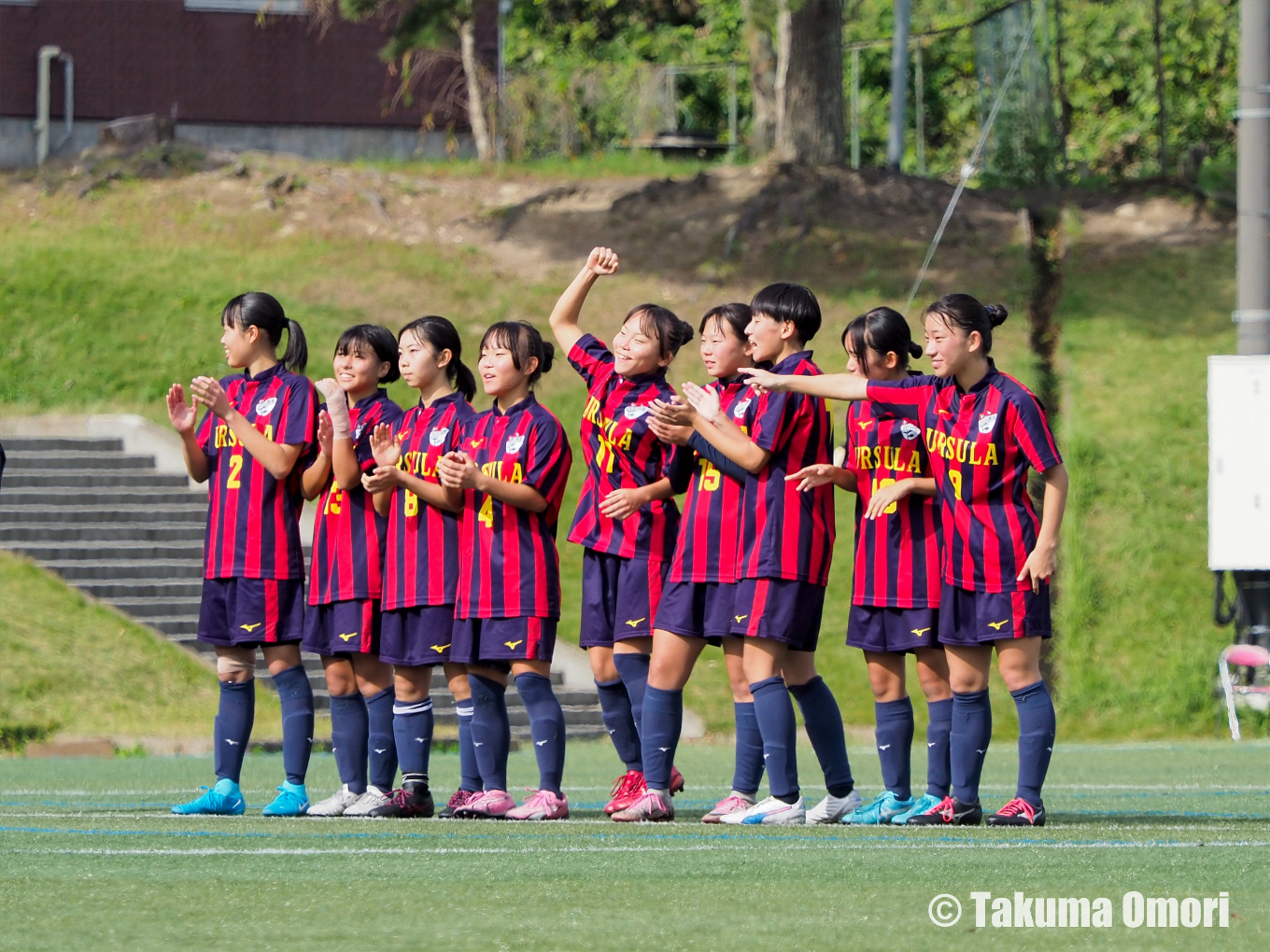 撮影日：2024年11月1日
全日本高校女子サッカー選手権宮城県大会1回戦