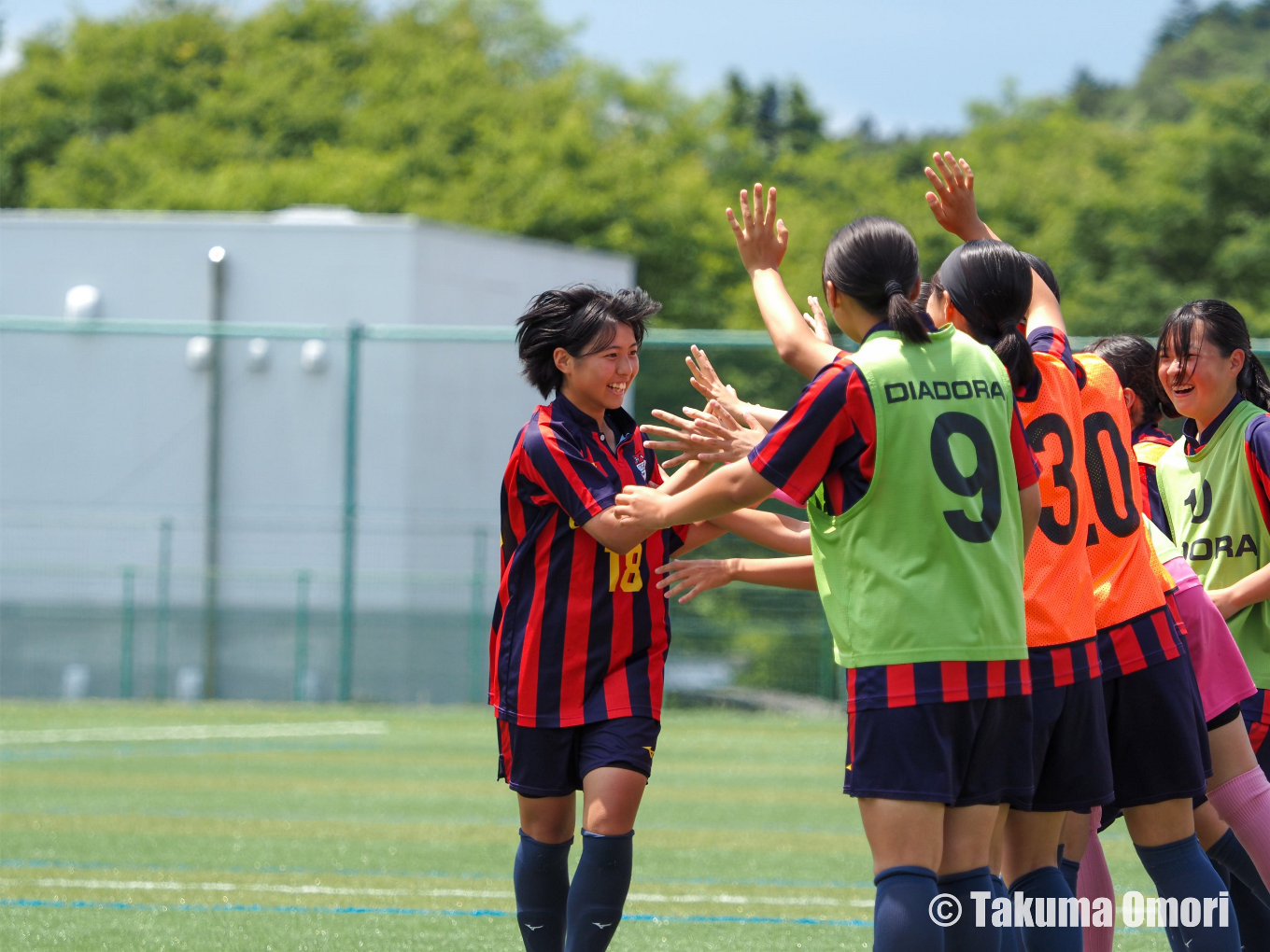 撮影日：2024年6月1日 
宮城県高校総体 1回戦