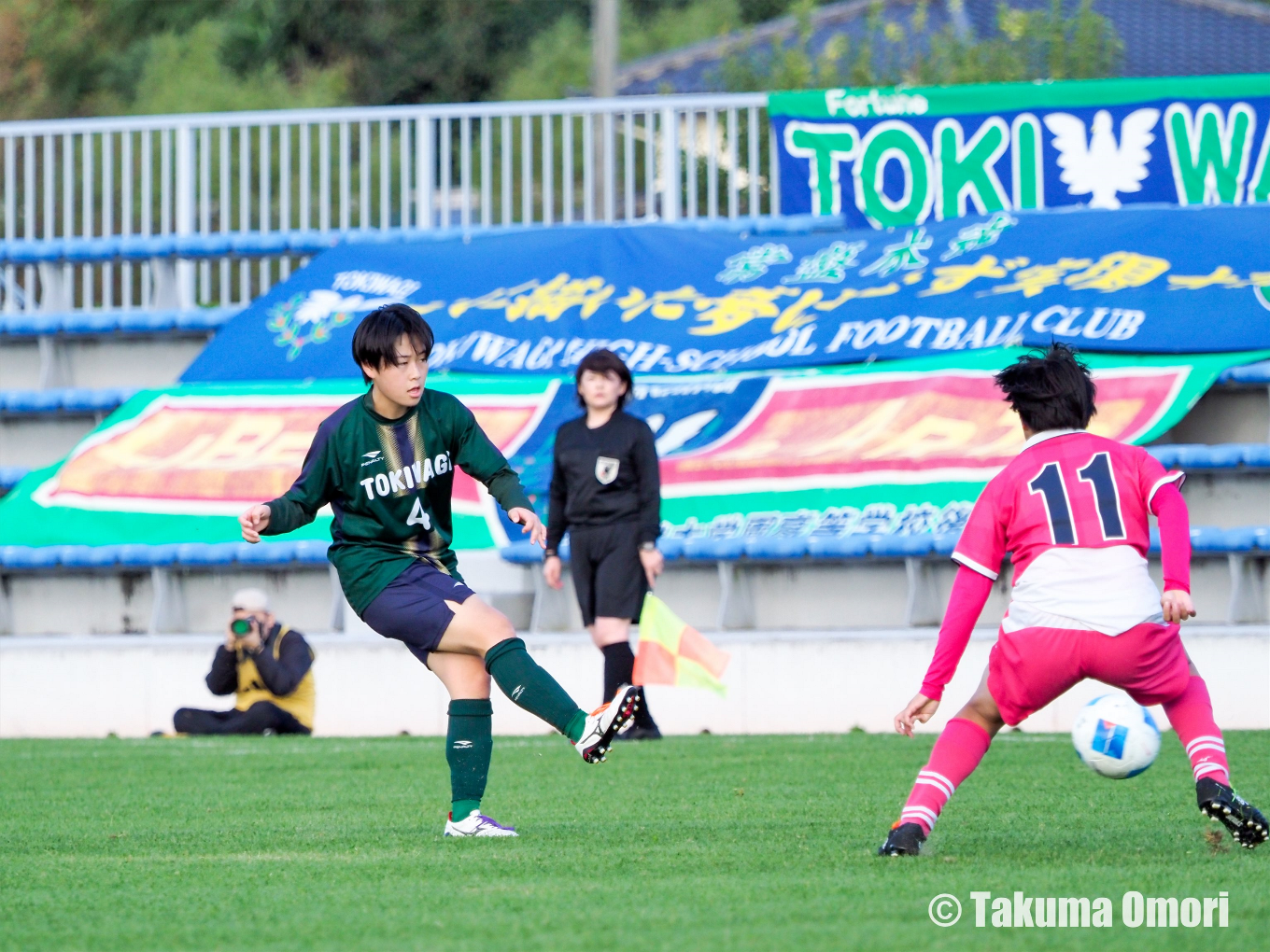 撮影日：2024年11月3日 
全日本高校女子サッカー選手権宮城県大会 決勝