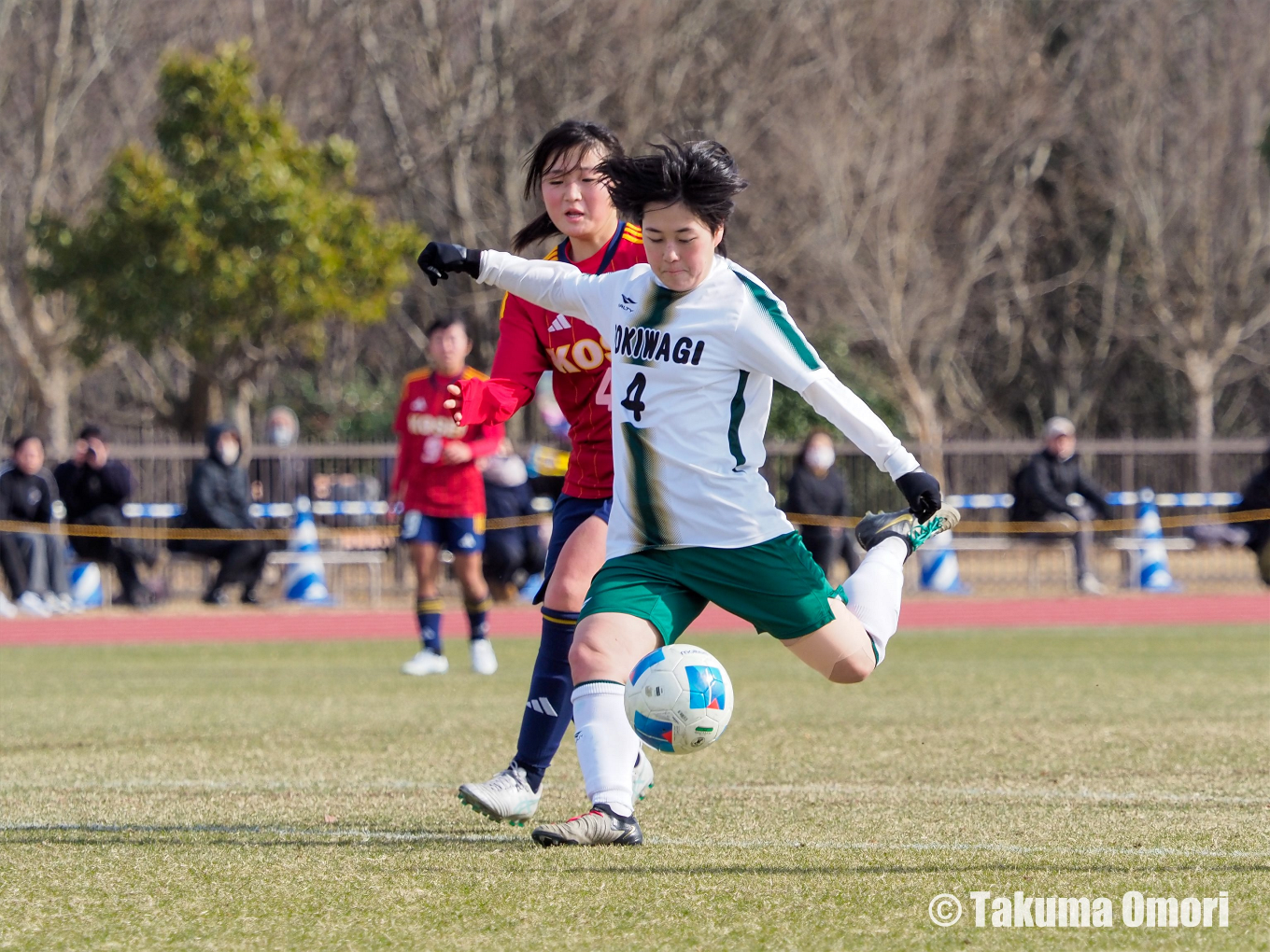 撮影日：2024年12月30日 
全日本高等学校女子サッカー選手権 2回戦