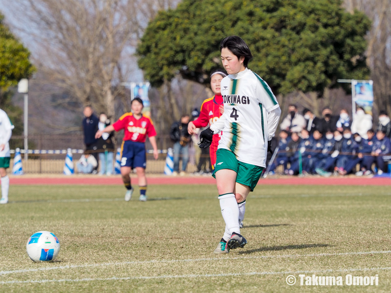 撮影日：2024年12月30日 
全日本高等学校女子サッカー選手権 2回戦