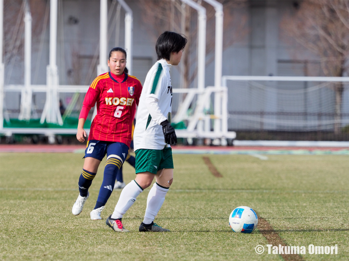 撮影日：2024年12月30日 
全日本高等学校女子サッカー選手権 2回戦