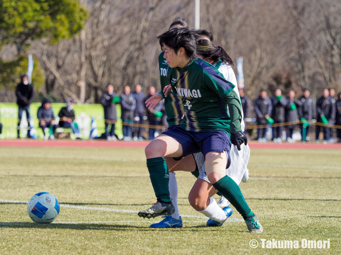 撮影日：2025年1月3日 
全日本高等学校女子サッカー選手権 3回戦