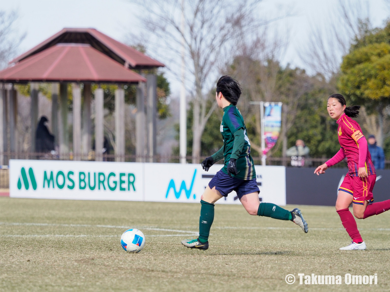 撮影日：2024年1月5日 
全日本高等学校女子サッカー選手権 準々決勝