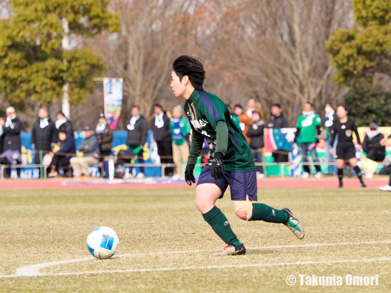 撮影日：2024年1月5日 
全日本高等学校女子サッカー選手権 準々決勝