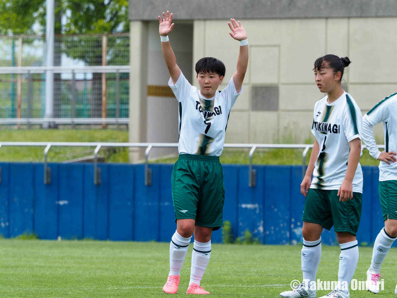 撮影日：2024年6月16日 
東北高校女子サッカー選手権 準決勝