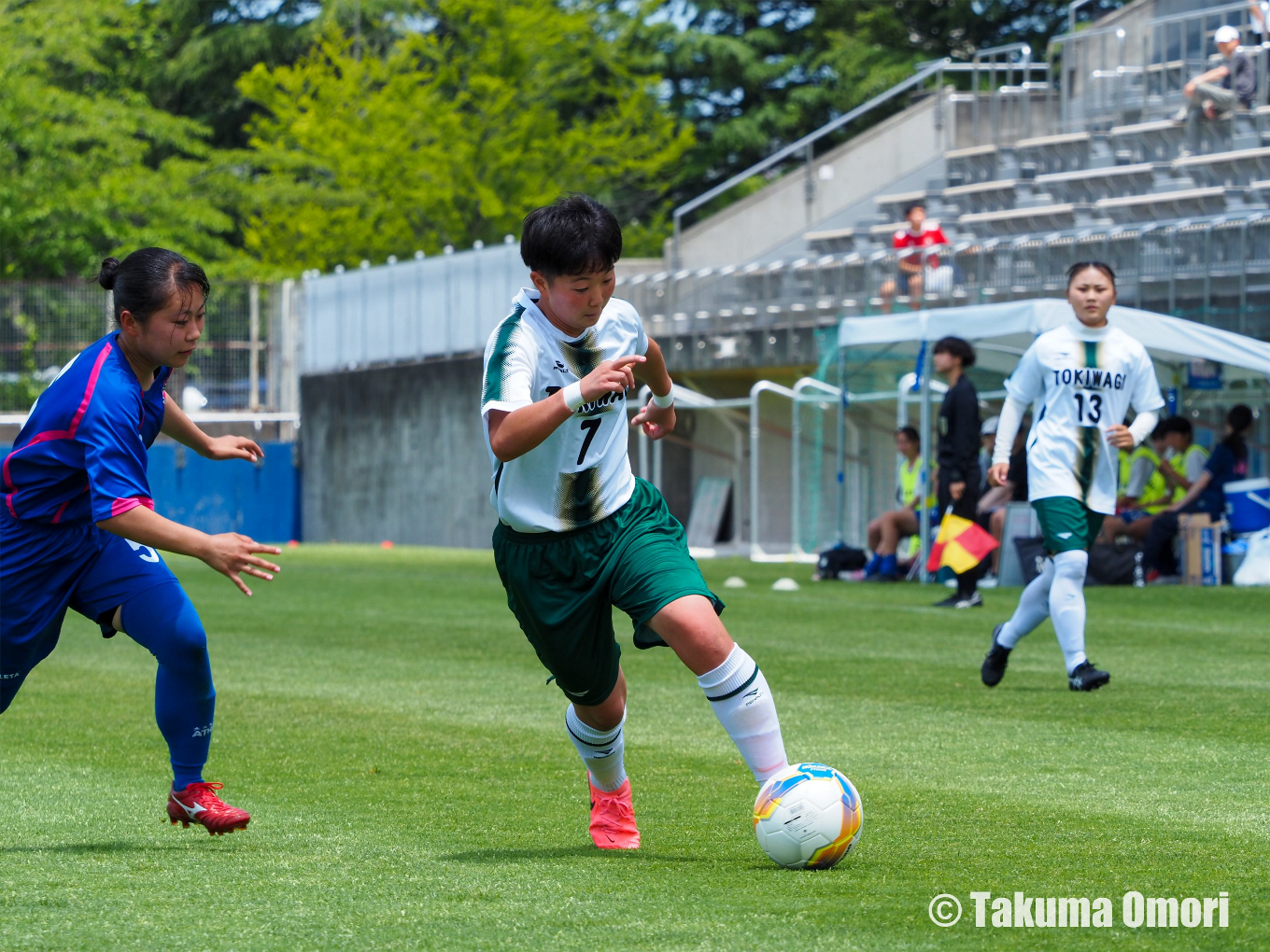 撮影日：2024年6月16日 
東北高校女子サッカー選手権 準決勝