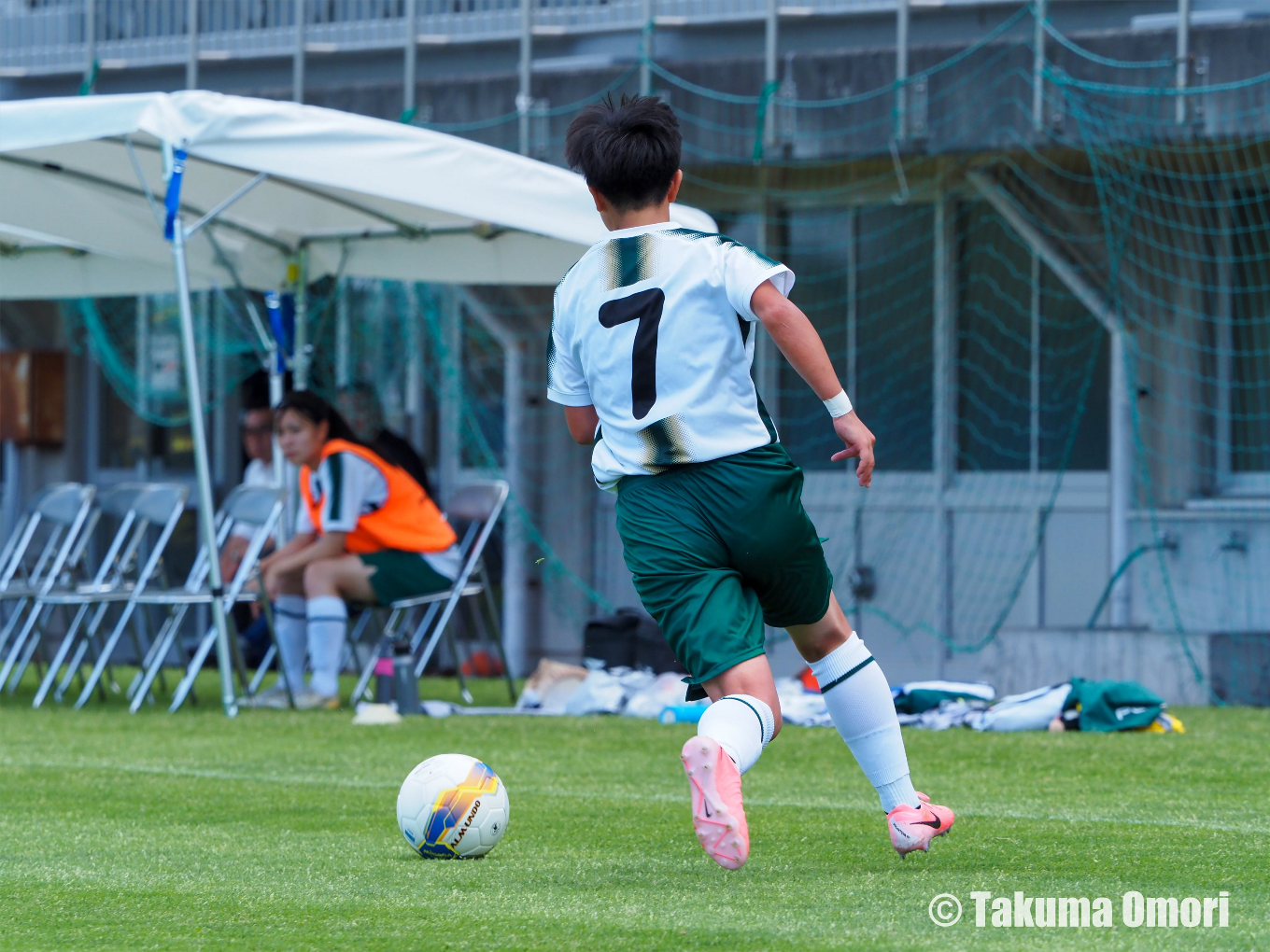 撮影日：2024年6月16日 
東北高校女子サッカー選手権 準決勝