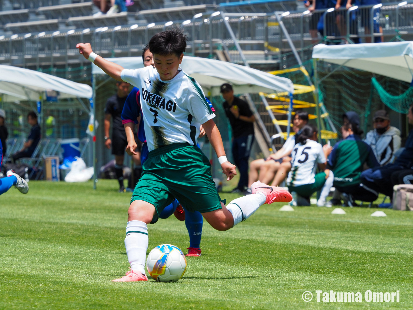 撮影日：2024年6月16日 
東北高校女子サッカー選手権 準決勝