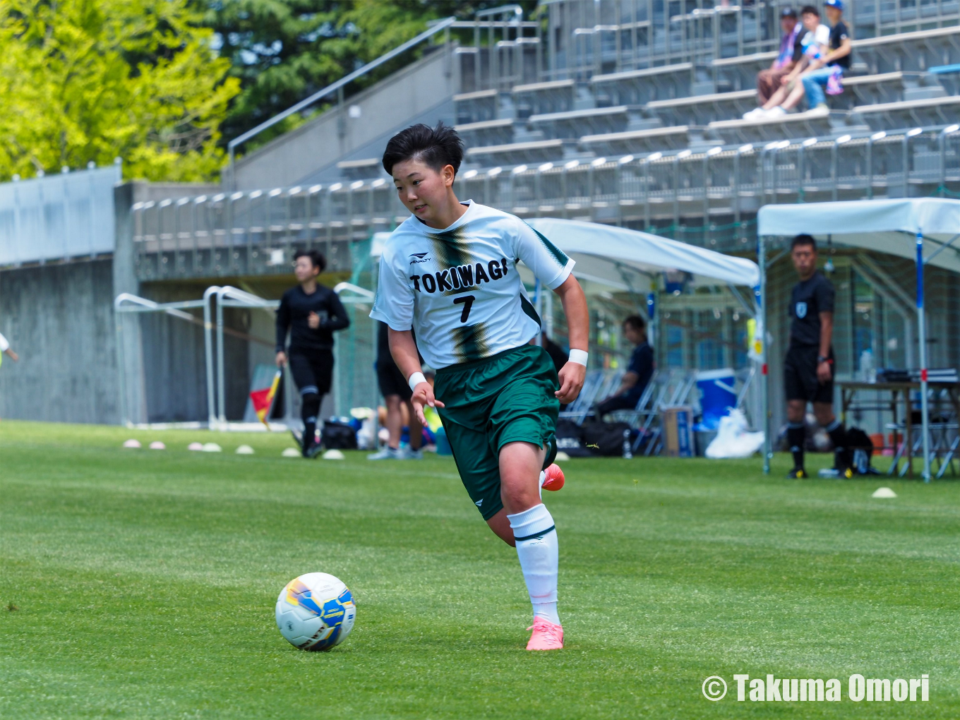 撮影日：2024年6月16日 
東北高校女子サッカー選手権 準決勝