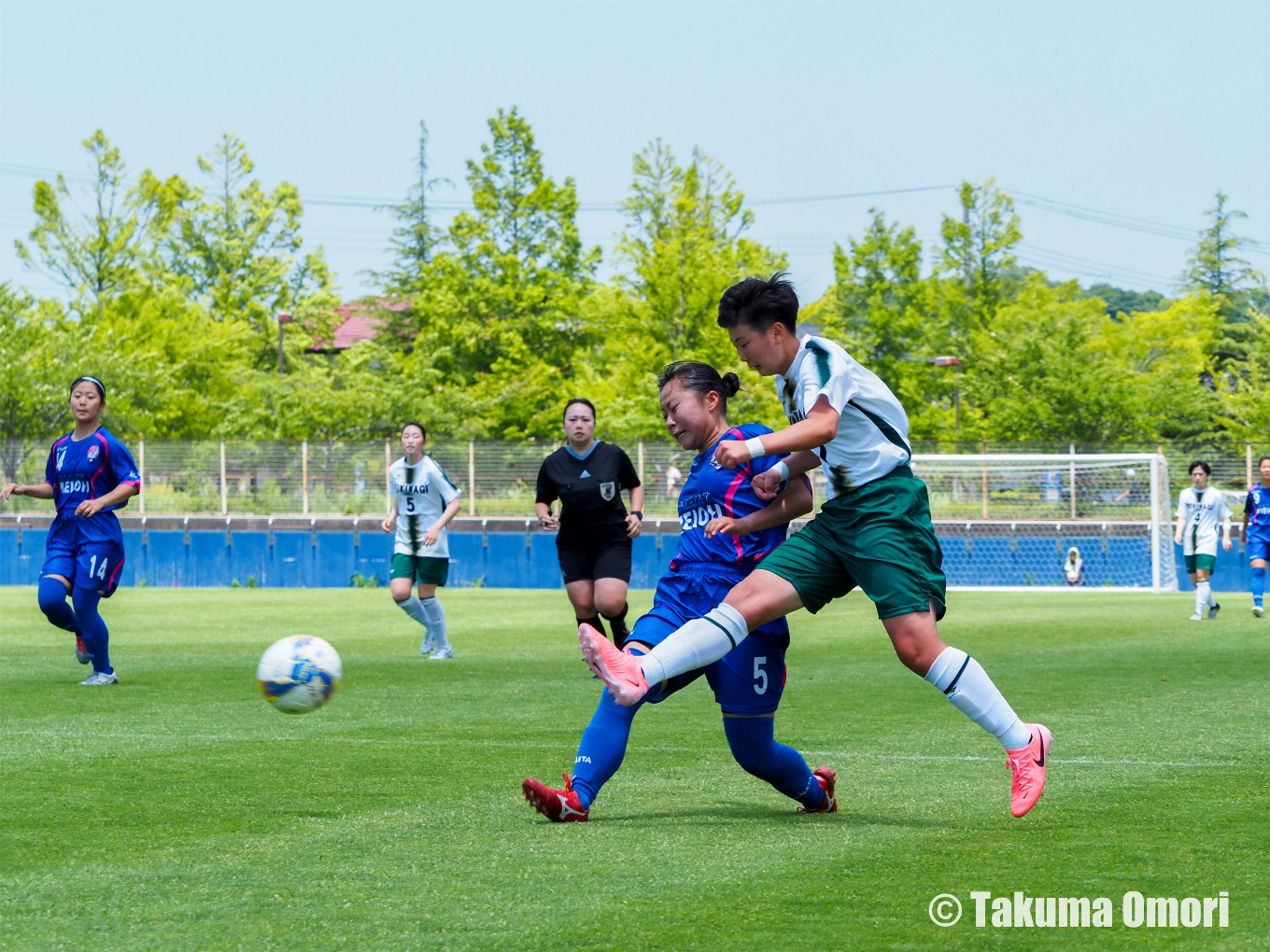 撮影日：2024年6月16日 
東北高校女子サッカー選手権 準決勝