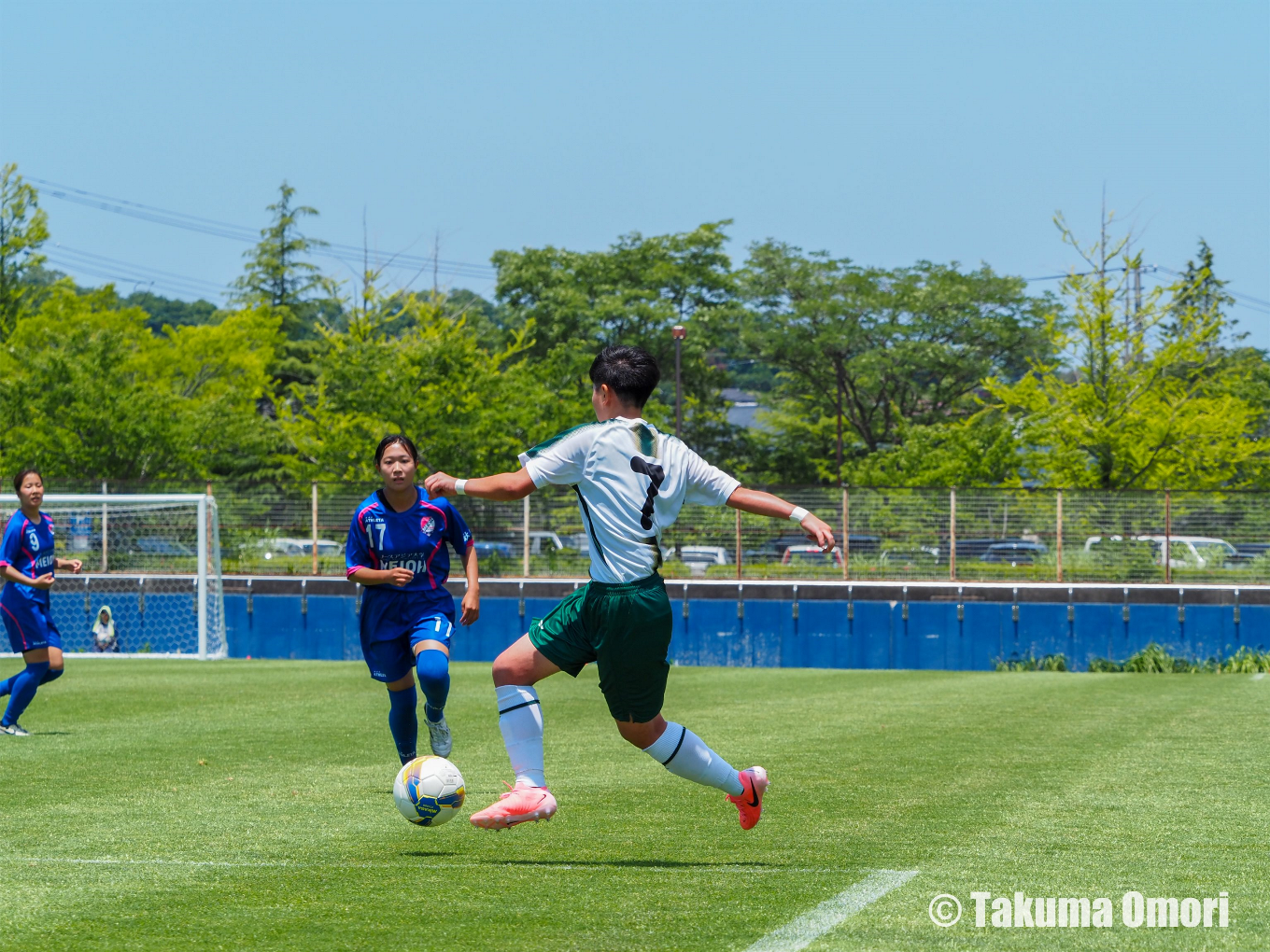 撮影日：2024年6月16日 
東北高校女子サッカー選手権 準決勝