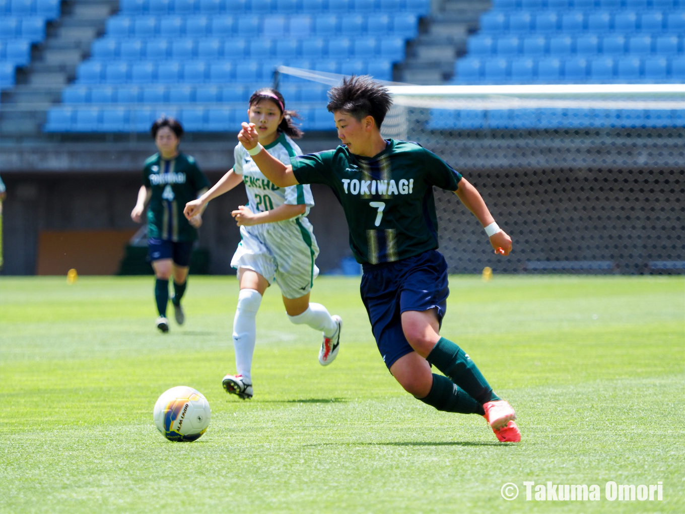 撮影日：2024年6月17日 
東北高校女子サッカー選手権 決勝