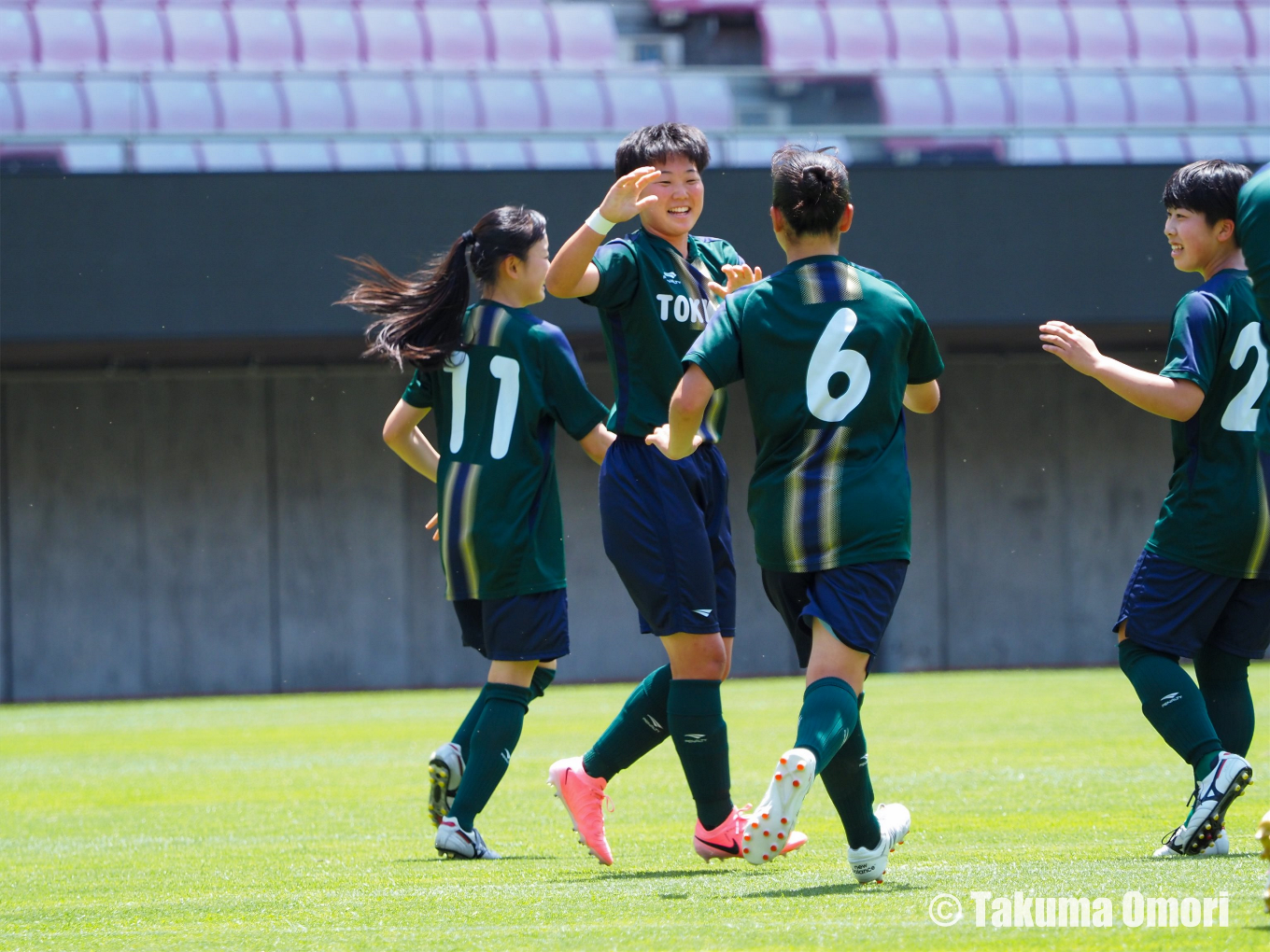 撮影日：2024年6月17日 
東北高校女子サッカー選手権 決勝