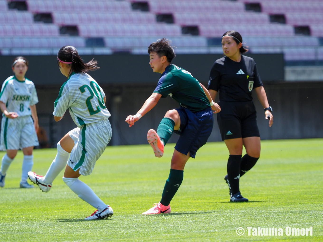撮影日：2024年6月17日 
東北高校女子サッカー選手権 決勝