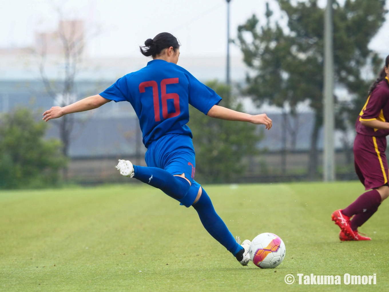 撮影日：2024年4月21日 
U18女子サッカーリーグ関西 第3節