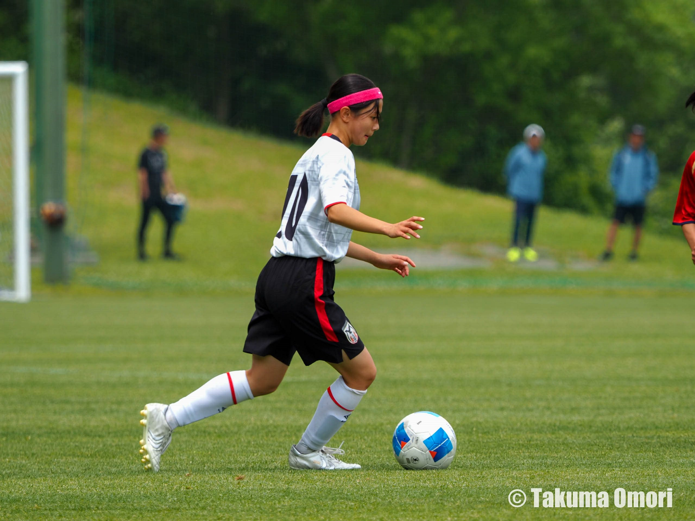 撮影日：2024年6月18日 
北海道高校総体女子サッカー競技