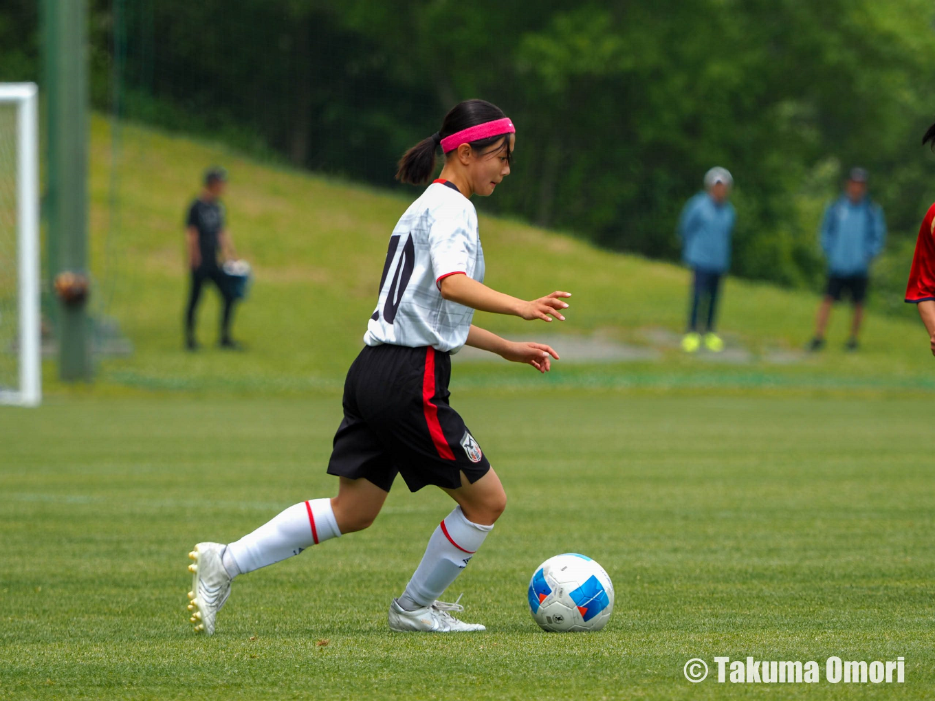 撮影日：2024年6月18日 
北海道高校総体女子サッカー競技