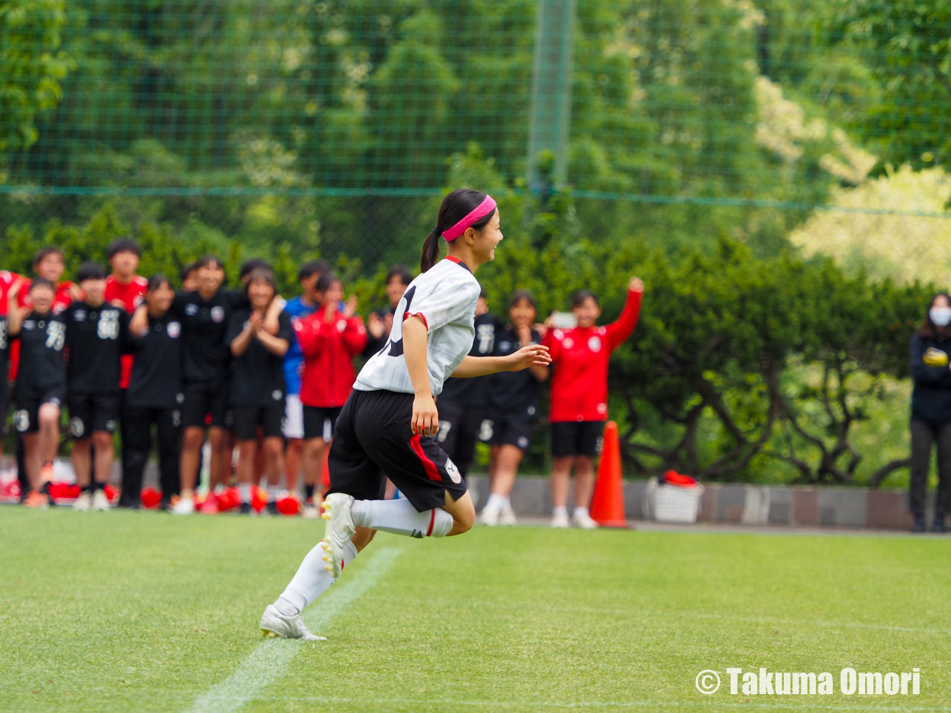 撮影日：2024年6月18日 
北海道高校総体女子サッカー競技