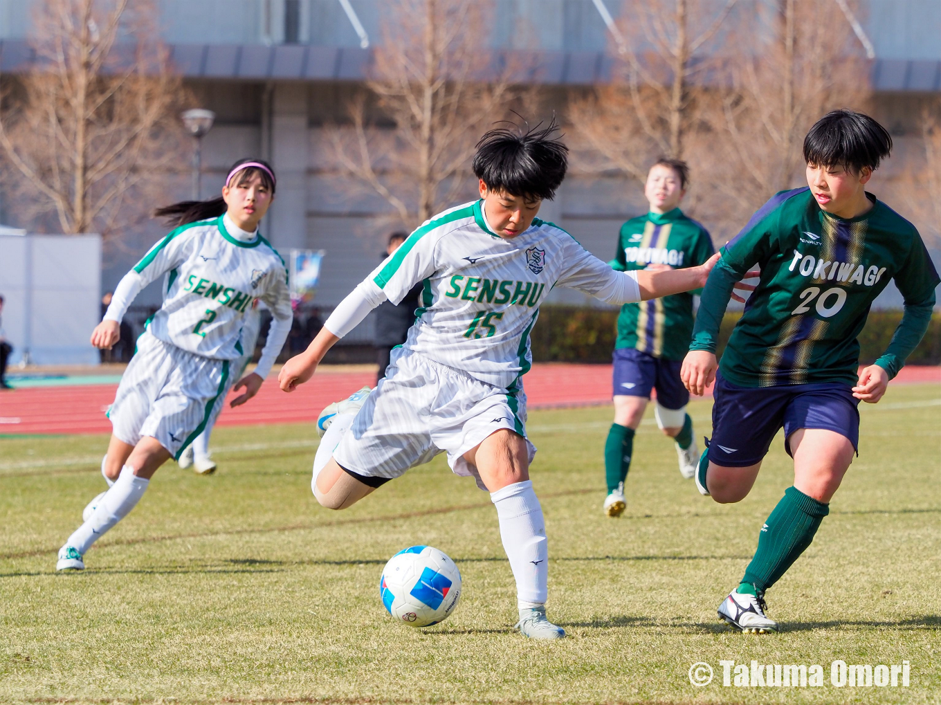 撮影日：2025年1月3日
全日本高等学校女子サッカー選手権 3回戦