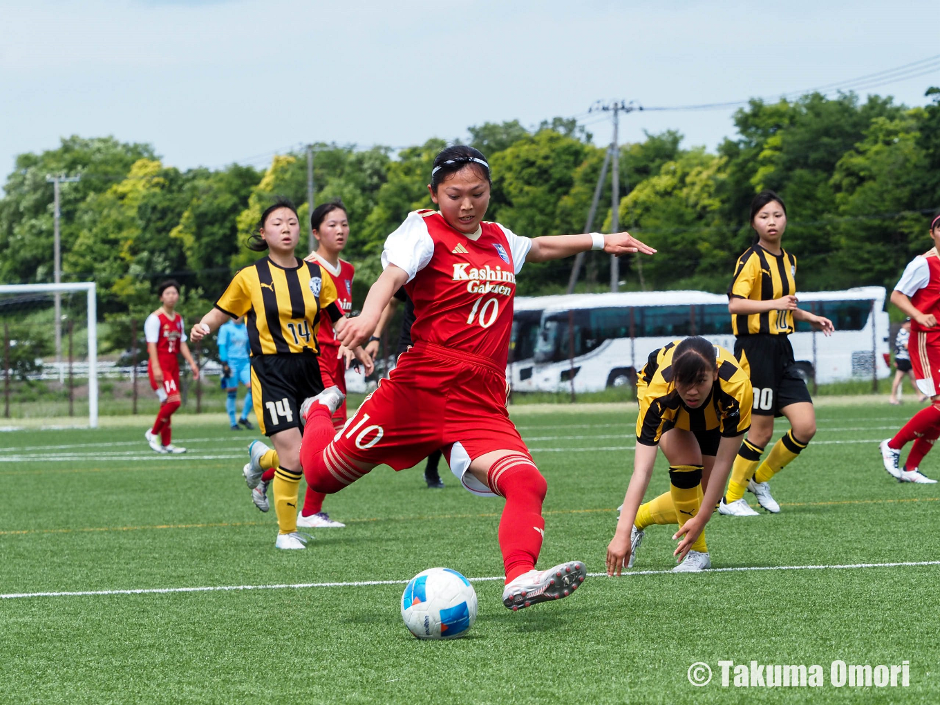 撮影日：2024年5月26日 
関東高等学校女子サッカー大会