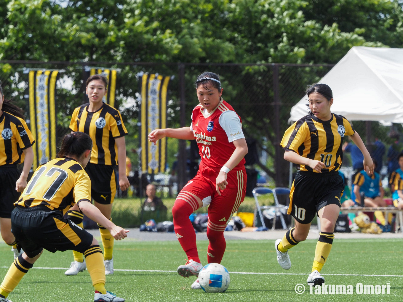 撮影日：2024年5月26日 
関東高等学校女子サッカー大会