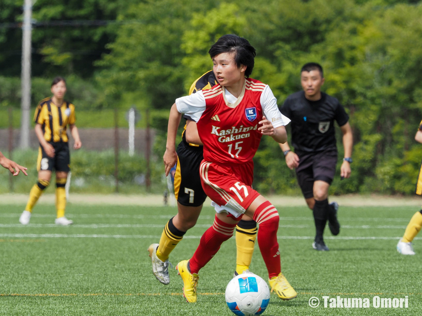 撮影日：2024年5月26日 
関東高等学校女子サッカー大会