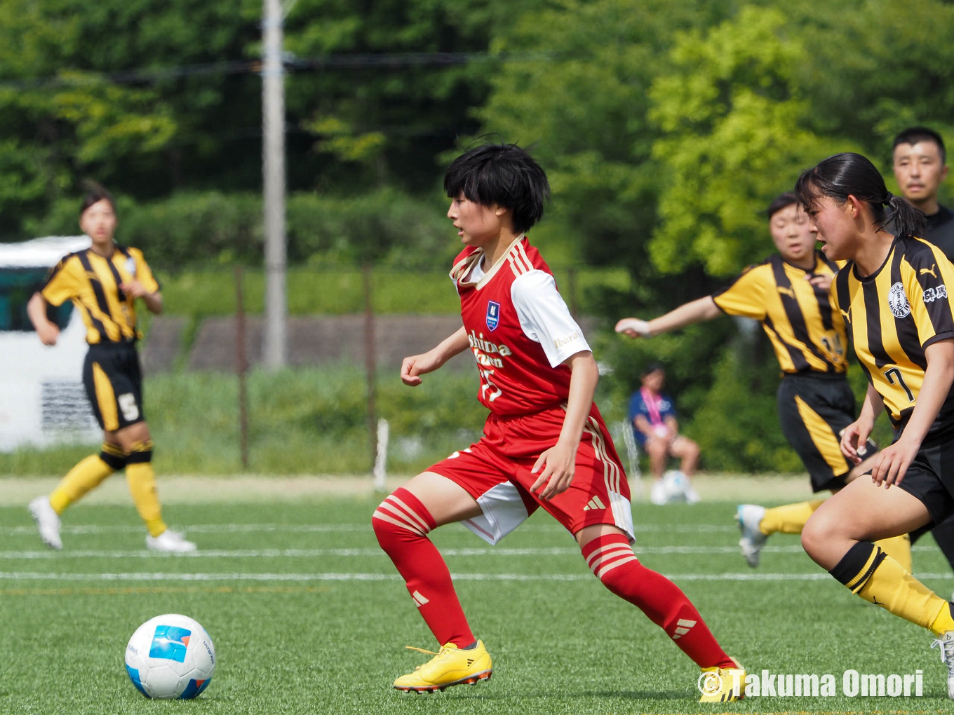 撮影日：2024年5月26日 
関東高等学校女子サッカー大会