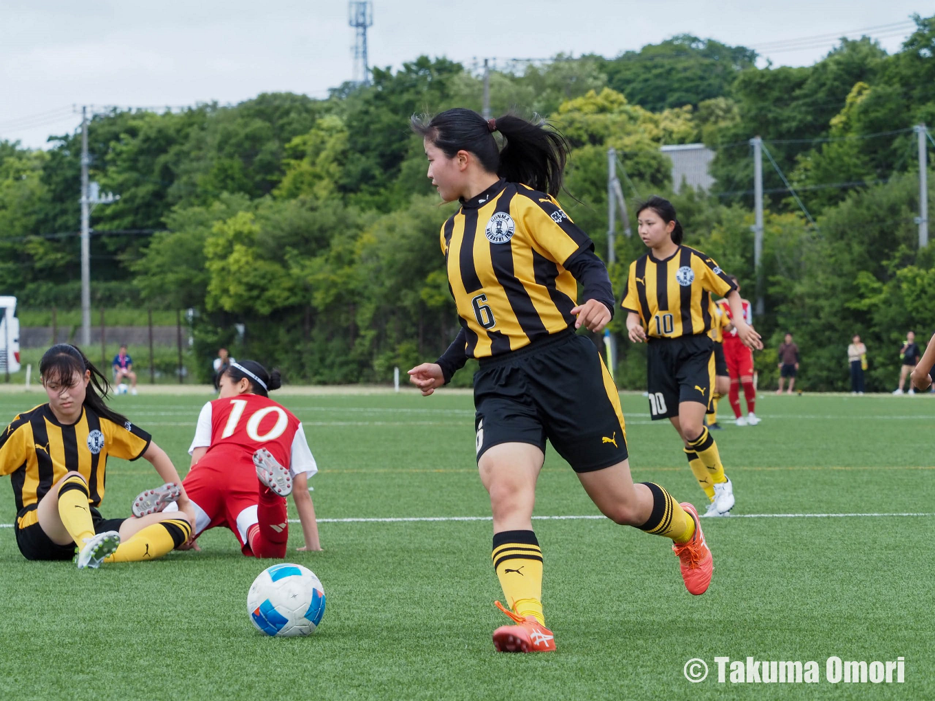 撮影日：2024年5月26日 
関東高等学校女子サッカー大会