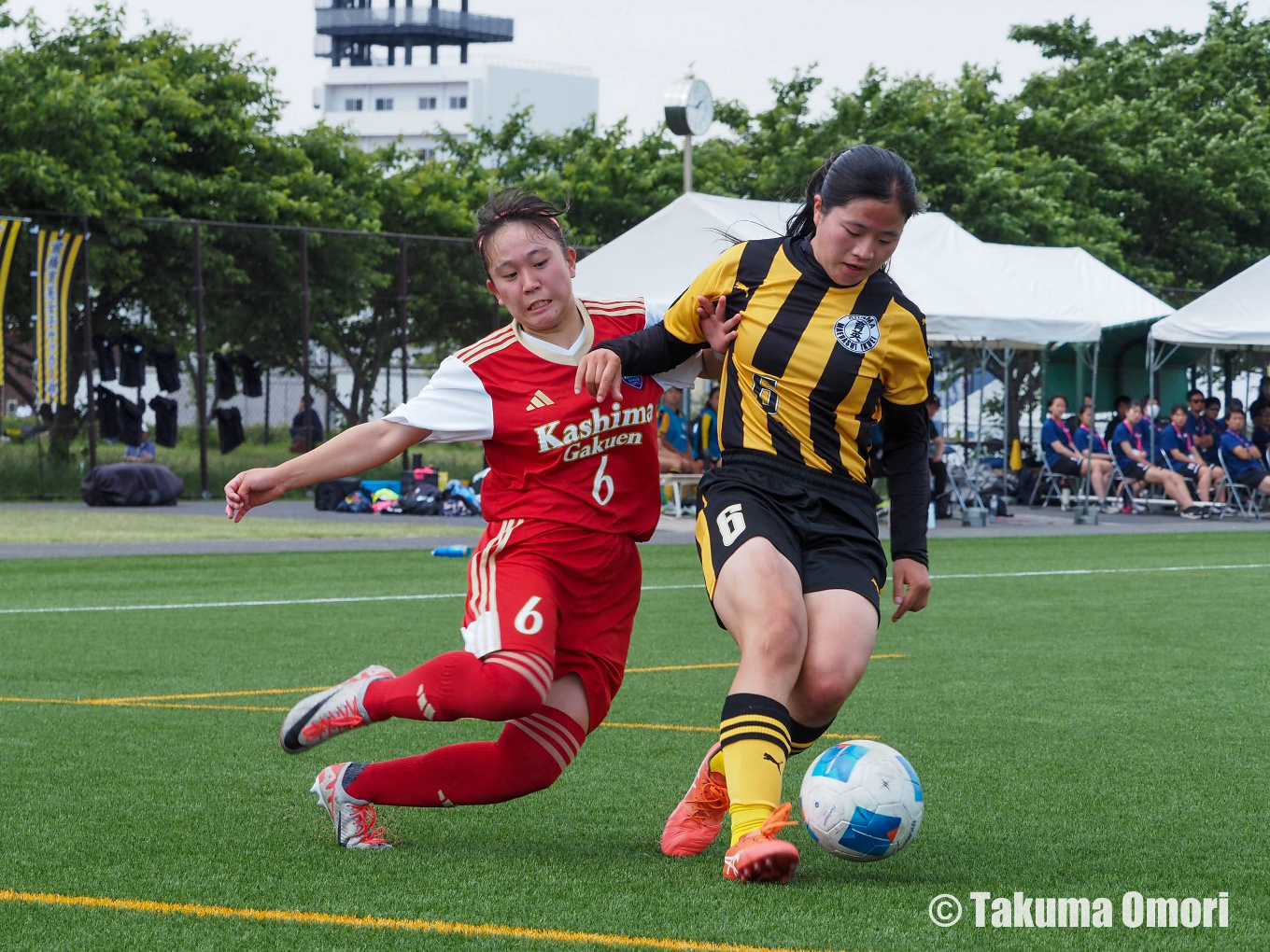 撮影日：2024年5月26日 
関東高等学校女子サッカー大会