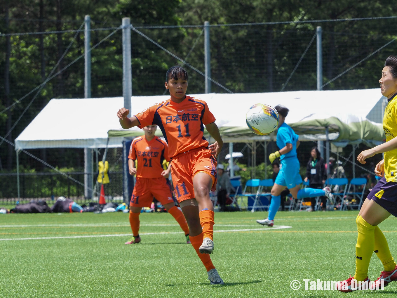 撮影日：2024年5月25日 
関東高等学校女子サッカー大会