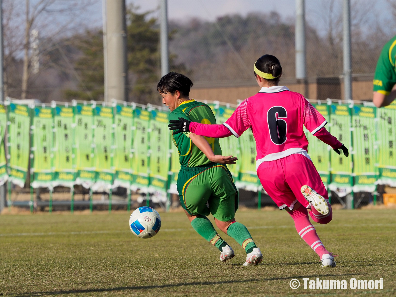 撮影日：2025年1月3日 
全日本高等学校女子サッカー選手権 3回戦