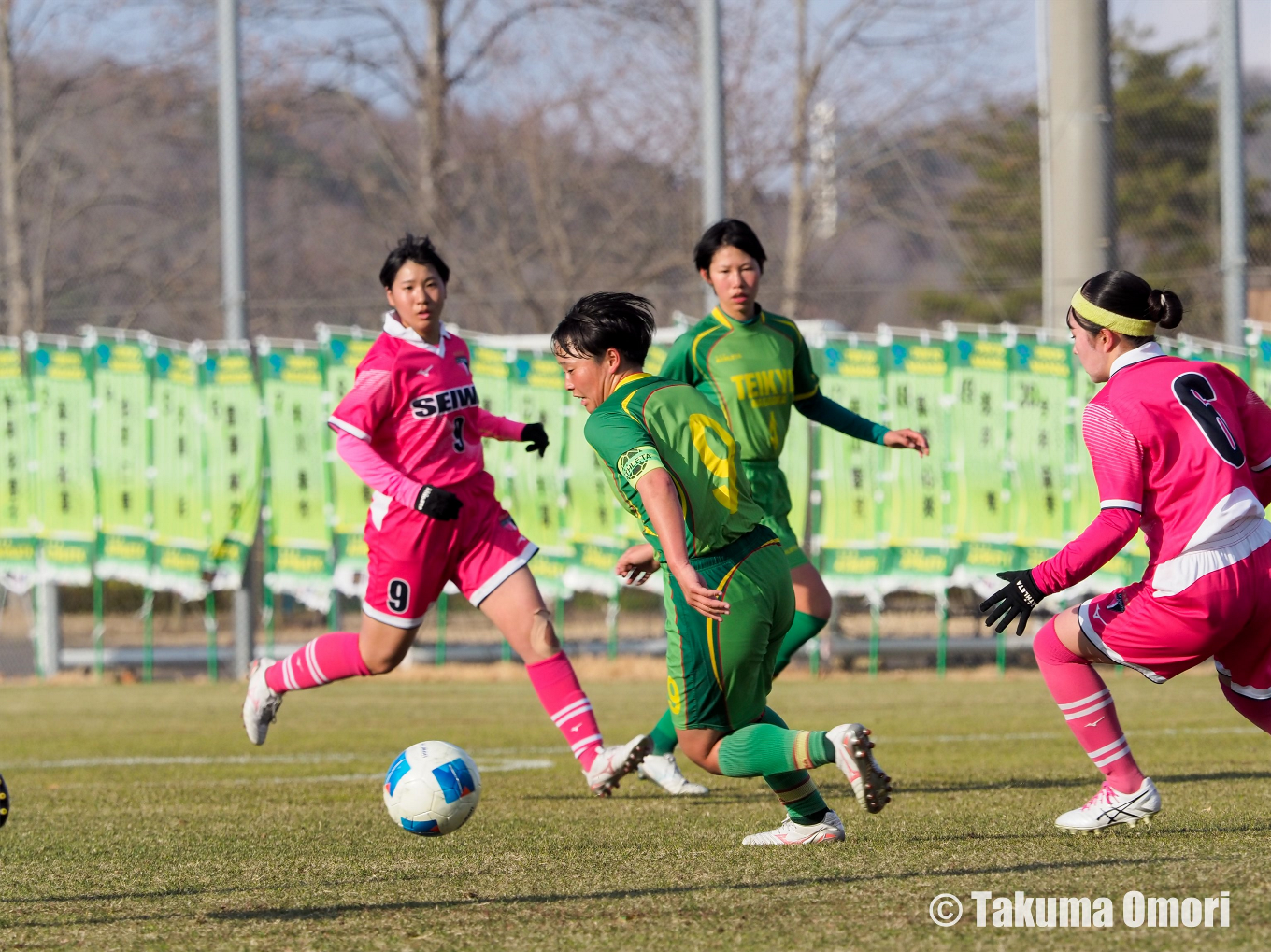 撮影日：2025年1月3日 
全日本高等学校女子サッカー選手権 3回戦