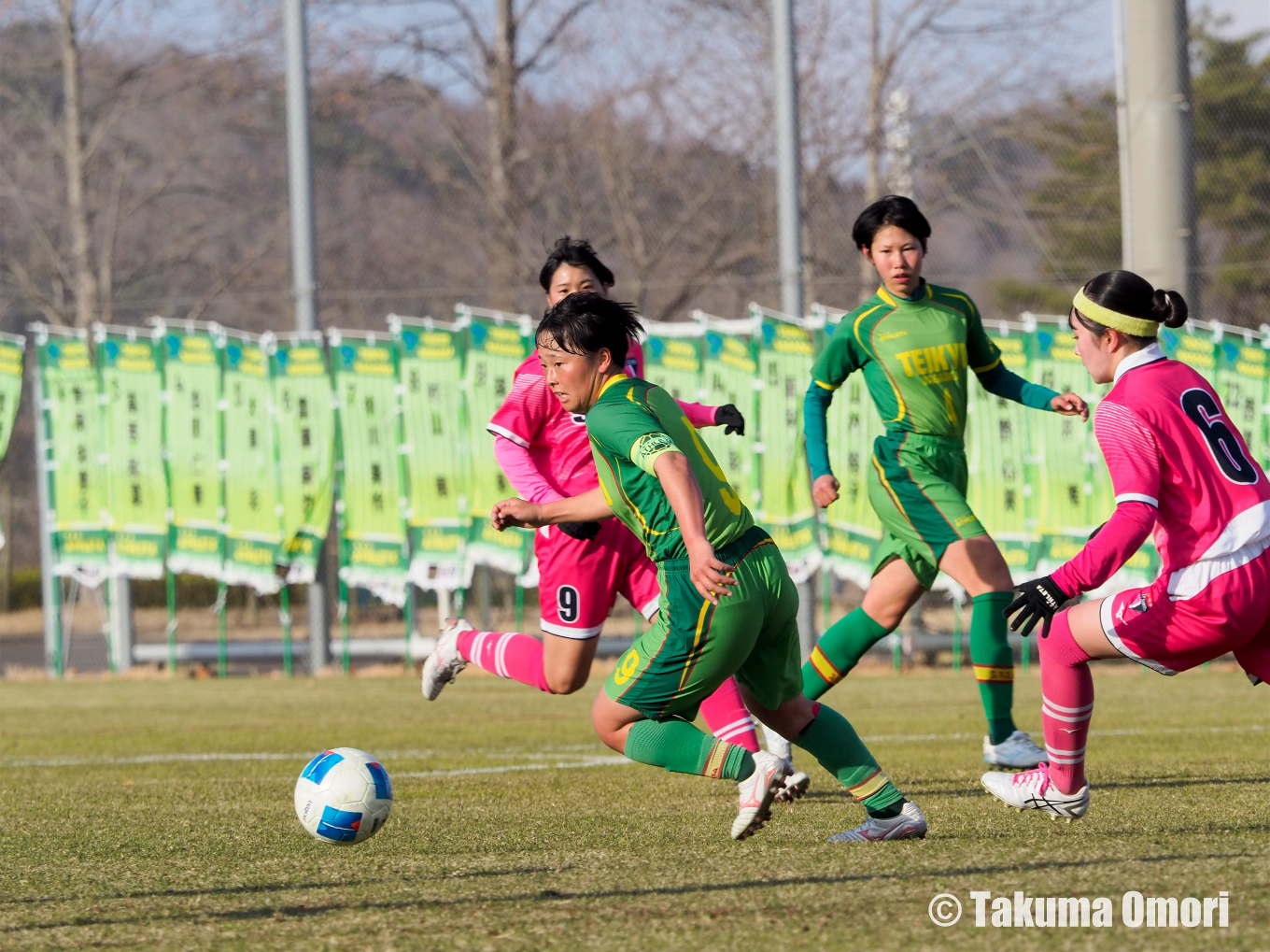 撮影日：2025年1月3日 
全日本高等学校女子サッカー選手権 3回戦