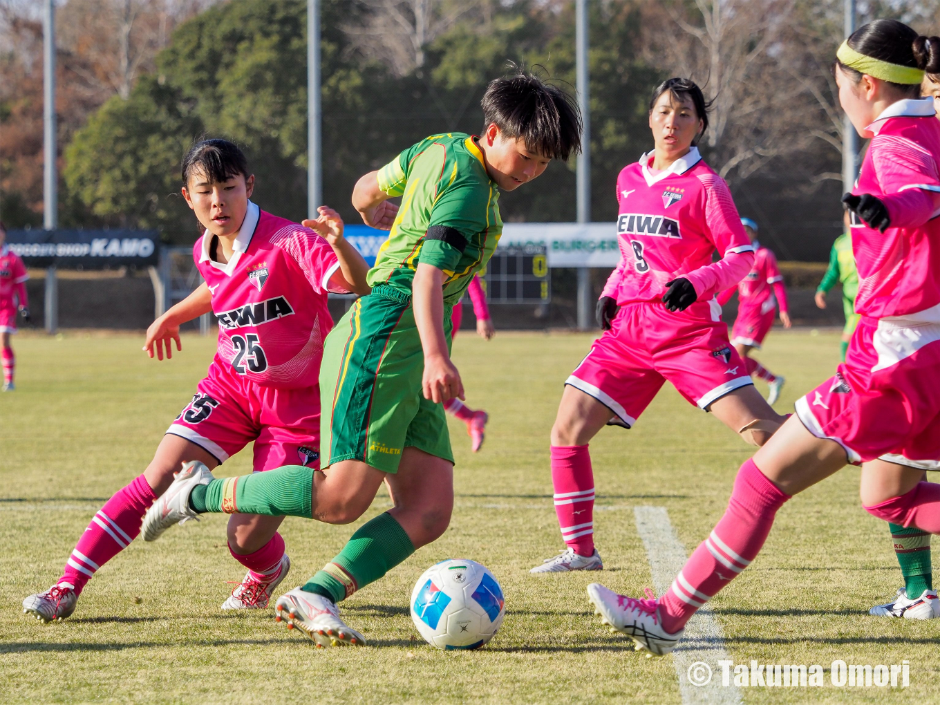 撮影日：2025年1月3日 
全日本高等学校女子サッカー選手権 3回戦