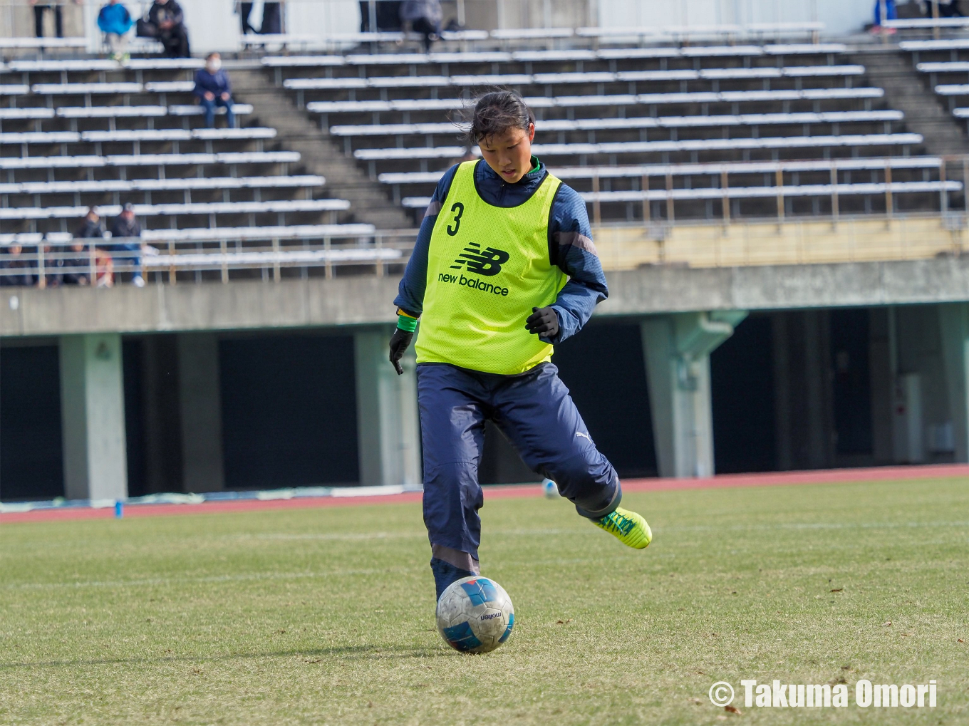 撮影日：2024年12月30日
全日本高等学校女子サッカー選手権 2回戦