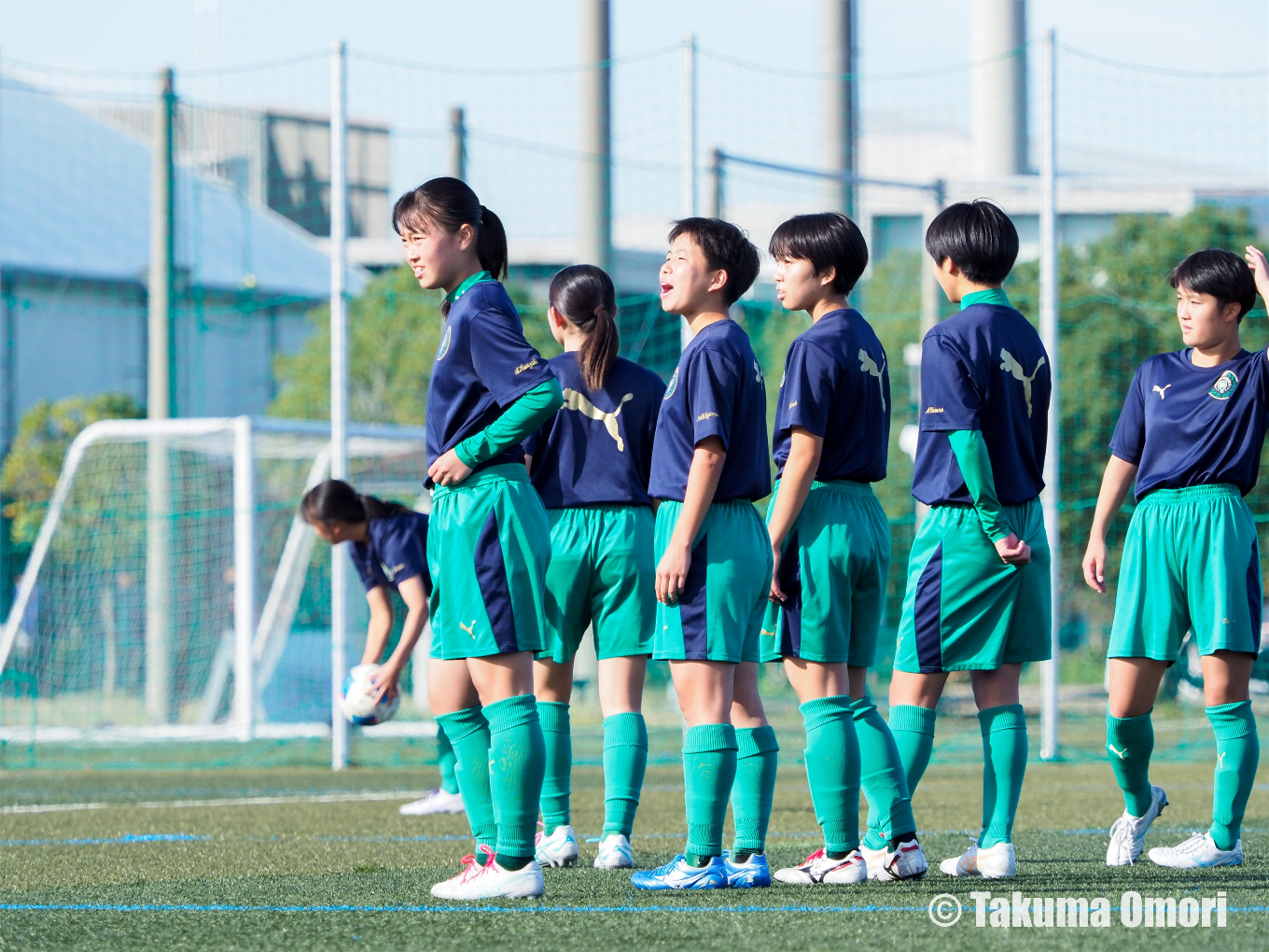 撮影日：2024年11月9日
全日本高校女子サッカー選手権大阪府予選 決勝リーグ