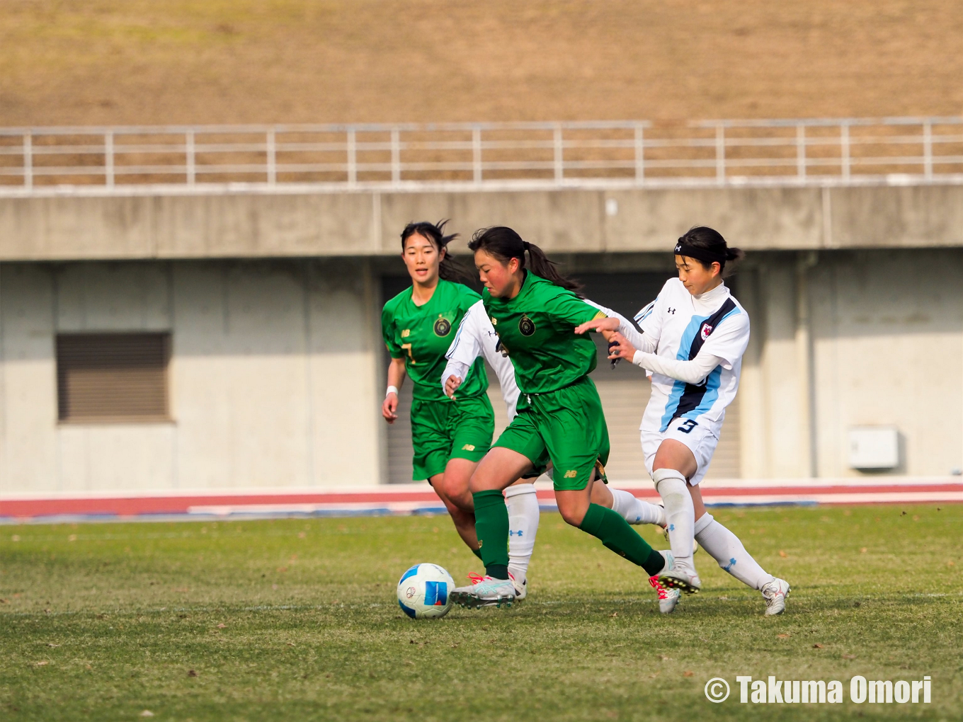 撮影日：2024年12月30日
全日本高等学校女子サッカー選手権 2回戦