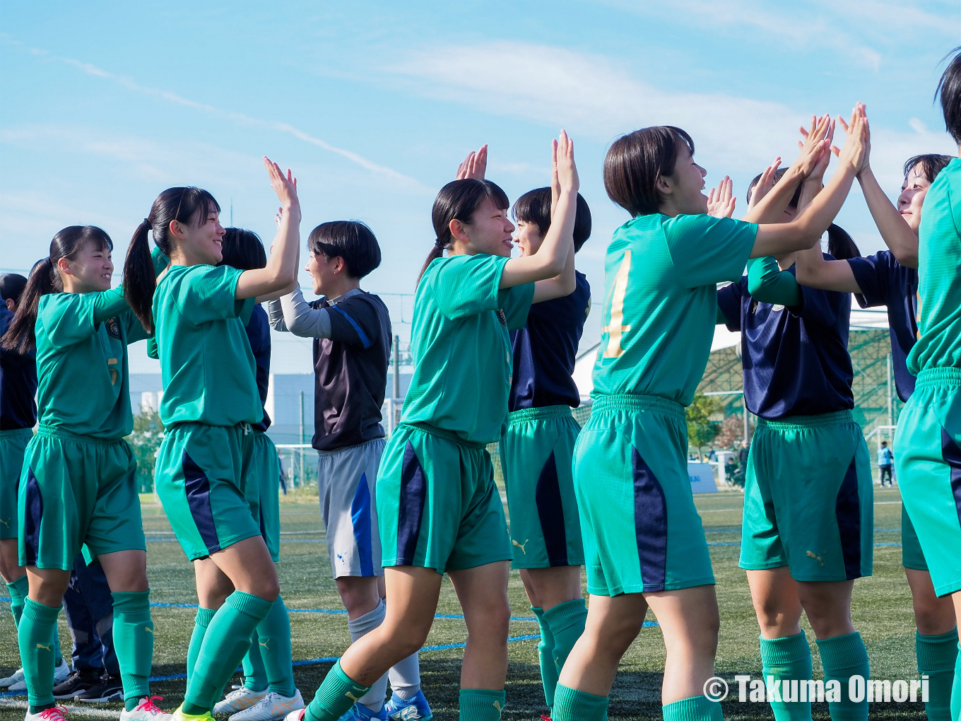 撮影日：2024年11月9日
全日本高校女子サッカー選手権大阪府予選 決勝リーグ