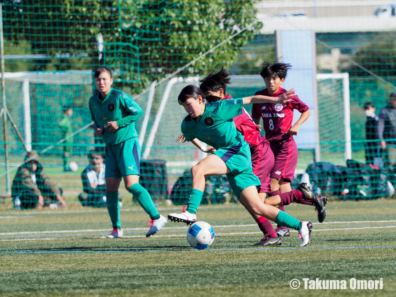 撮影日：2024年11月9日
全日本高校女子サッカー選手権大阪府予選 決勝リーグ