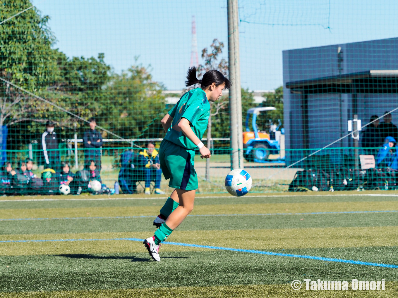 撮影日：2024年11月9日
全日本高校女子サッカー選手権大阪府予選 決勝リーグ