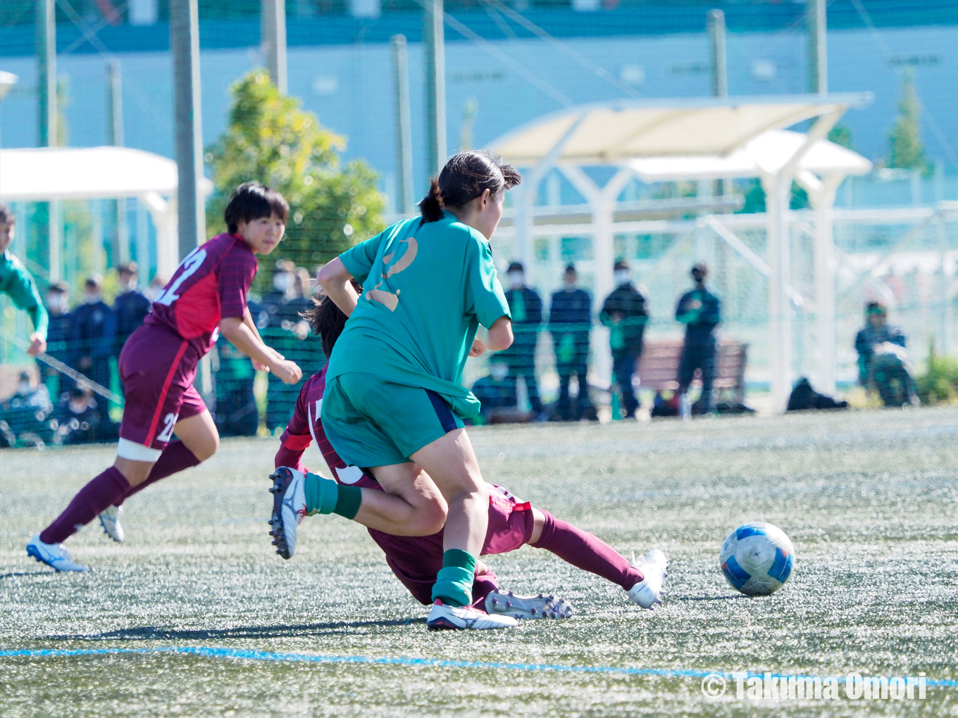 撮影日：2024年11月9日
全日本高校女子サッカー選手権大阪府予選 決勝リーグ